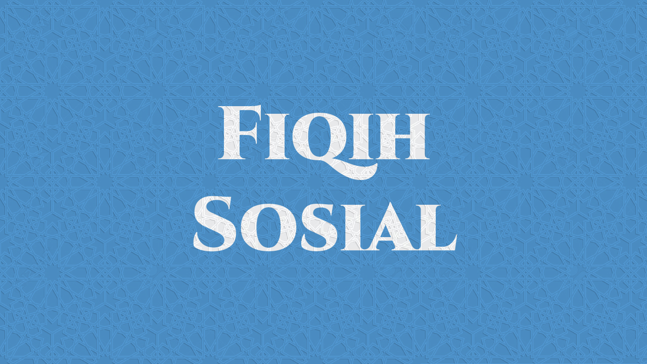Fiqih Sosial